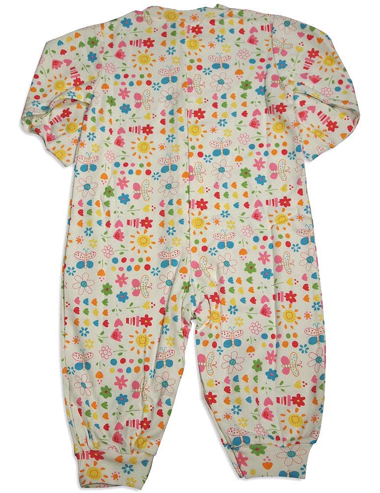 New Potato Baby Infant Girls Long Sleeve Cotton Coverall