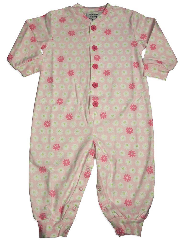 New Potato Baby Infant Girls Long Sleeve Cotton Coverall