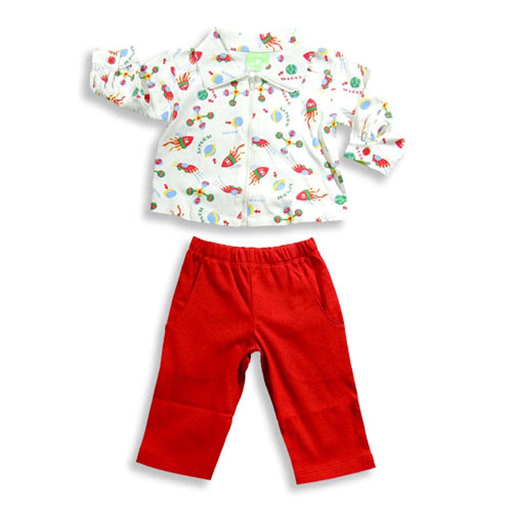 Snopea Baby Infant Newborn Boys Cotton Long Sleeve Pant Set