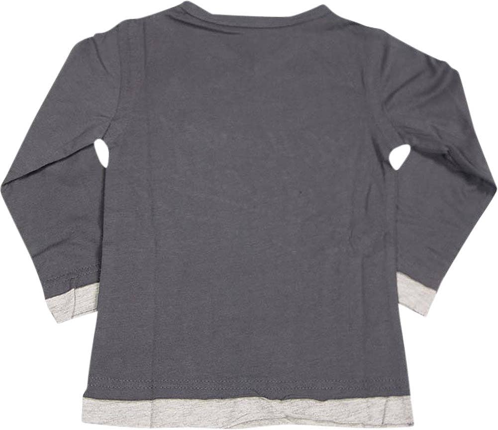 Wild Mango Toddler and Girls Long Sleeve Cotton Fashion T-Sh