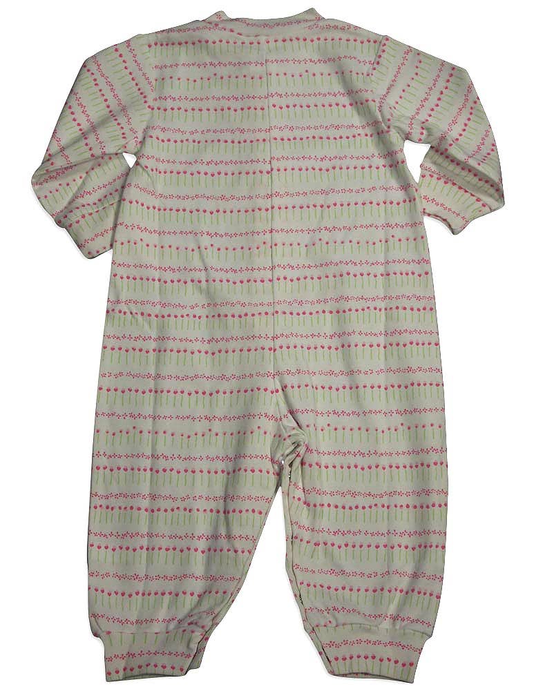 New Potato Baby Infant Girls Long Sleeve Cotton Coverall