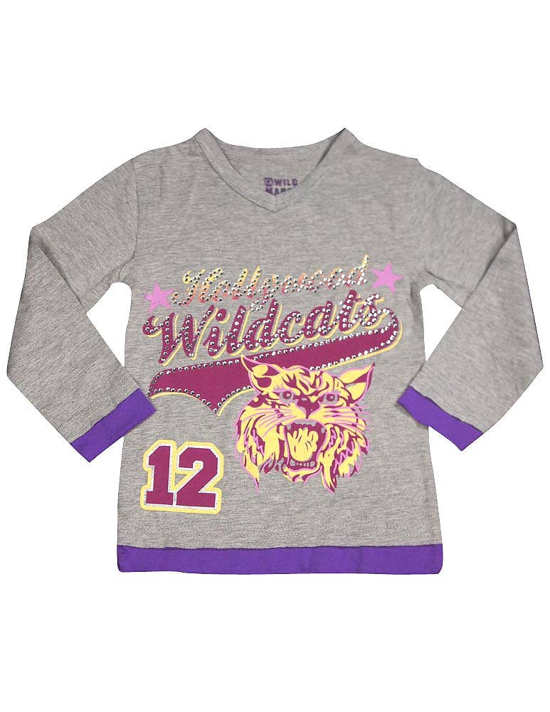 Wild Mango Toddler and Girls Long Sleeve Cotton Fashion T-Sh