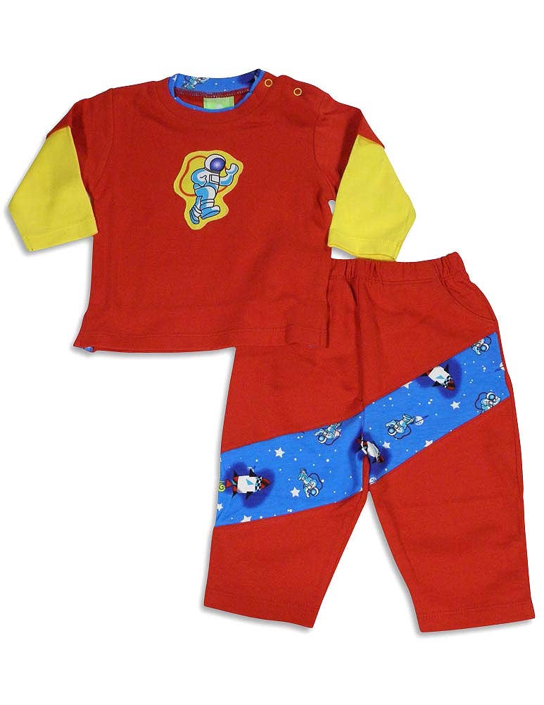 Snopea Baby Infant Newborn Boys Cotton Long Sleeve Pant Set
