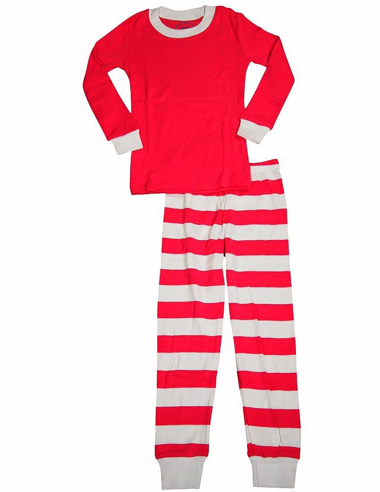 Sara's Prints Baby Girls 2 Piece Long Sleeve Sleepwear Pajam