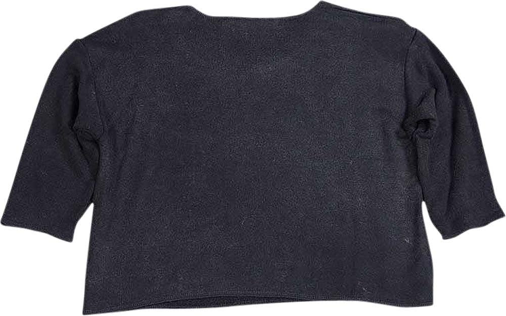 Flowers by Zoe Girls 3/4 Sleeve Fashion Scoop Neck Sweatshir