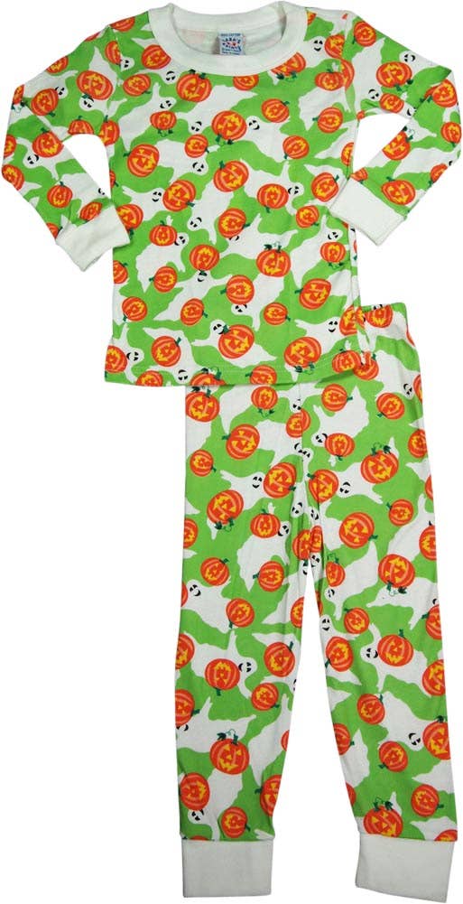Sara's Prints Boys Long Sleeve 100% Cotton 2 Piece Pajama Se