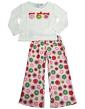 Sara's Prints Toddler & Girls Long Sleeve Two Piece Pajama S