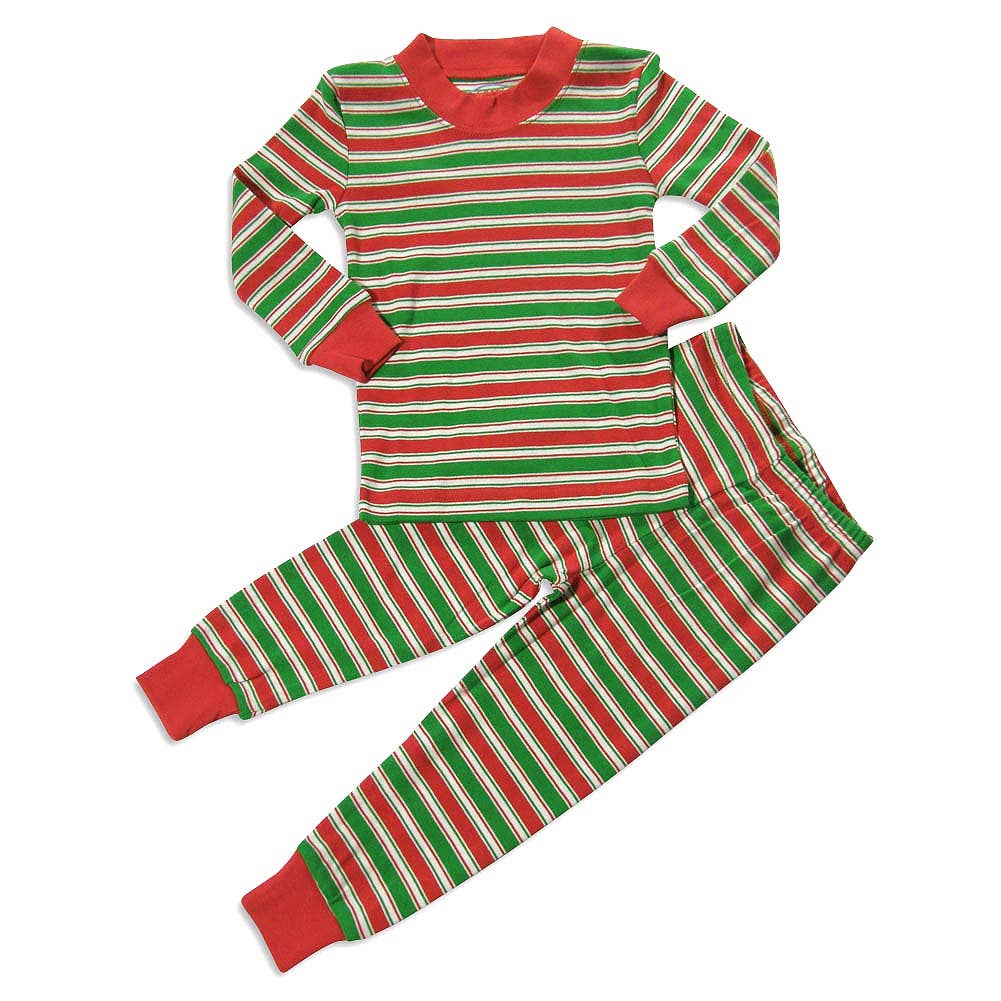Sara's Prints Baby Girls 2 Piece Long Sleeve Sleepwear Pajam
