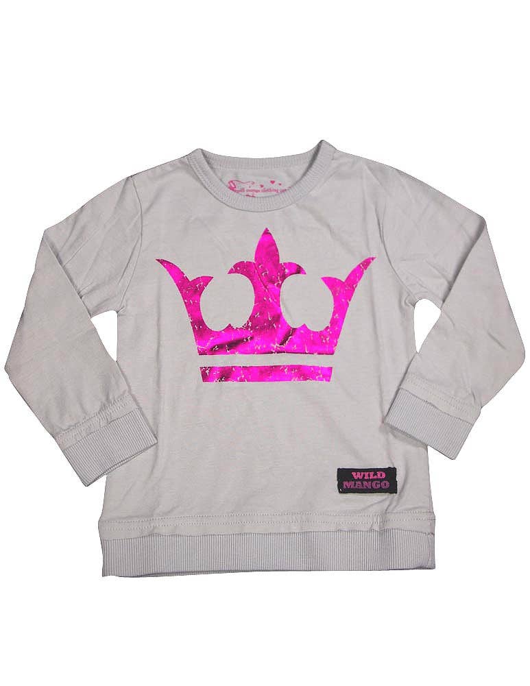 Wild Mango Toddler and Girls Long Sleeve Cotton Fashion T-Sh